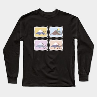 Mount Fuji - Four Seasons Long Sleeve T-Shirt